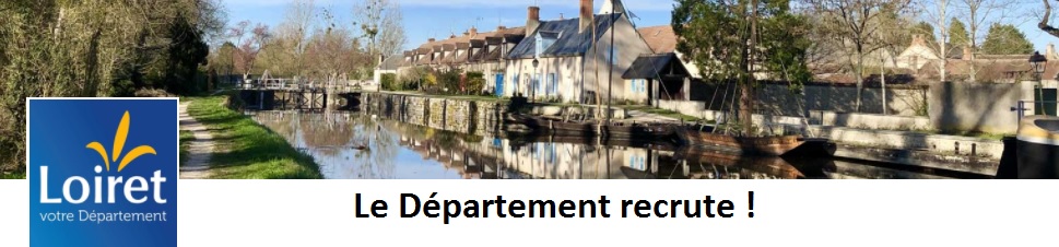 departement loiret 45 recrute